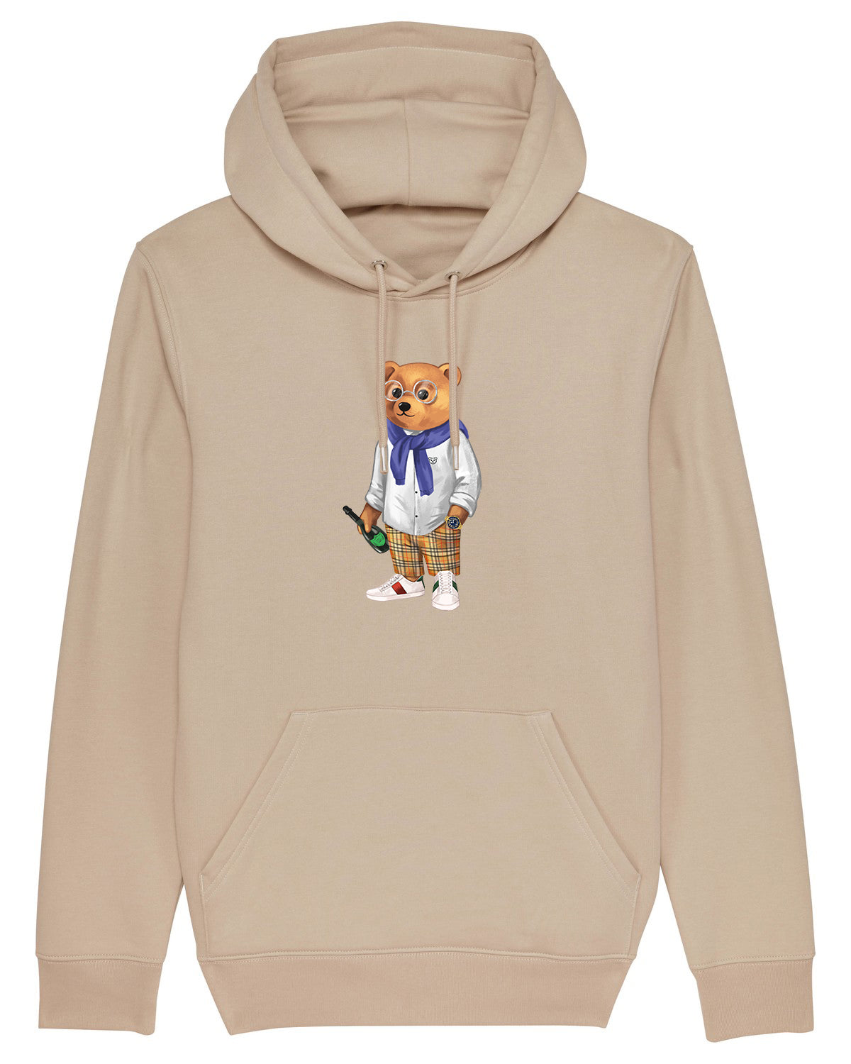 Organic Hoodie Filou X. - Sand brown