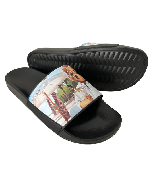 SS24 Slippers Filou LXXIX. - Black