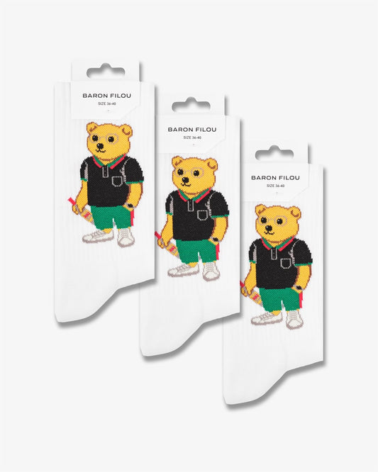 FW25 3-Pack Sport Socks Filou CIX. - White