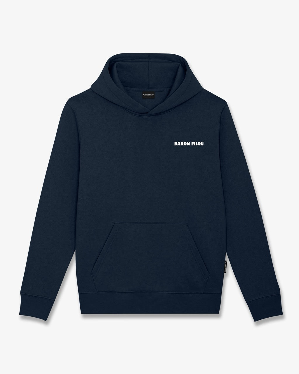 Backprint Hoodie Filou CXXXIII. BARON - Navy blue