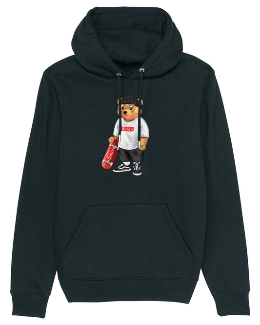 Organic Hoodie Filou XVI. - Black