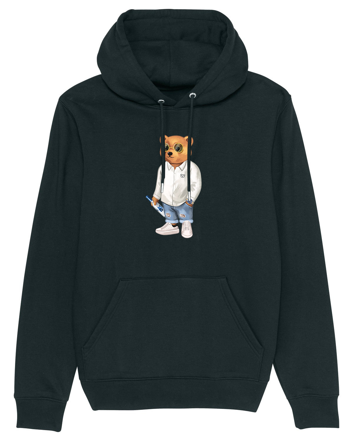 Organic Hoodie Filou XVIII. - Black