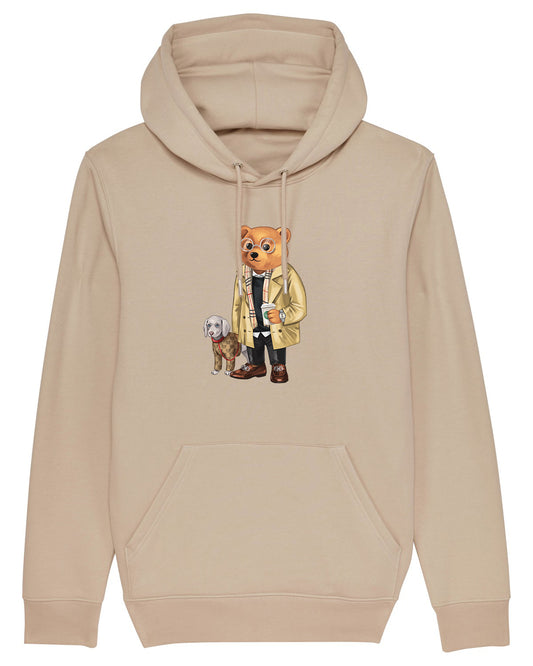 Organic Hoodie Filou IX. - Sand brown