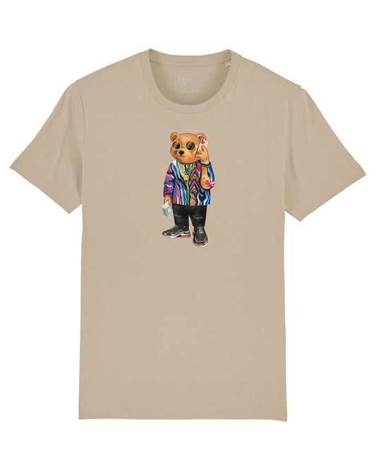 Organic T-Shirt Filou LXVIII. - Sand brown