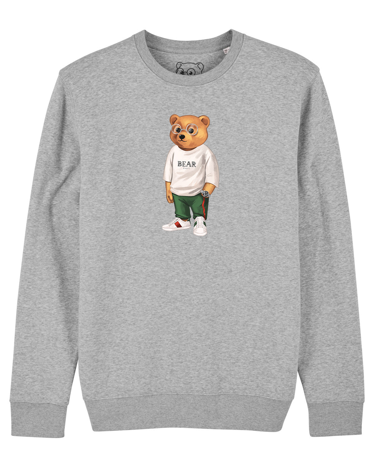 Organic Pullover Filou II. - Grey