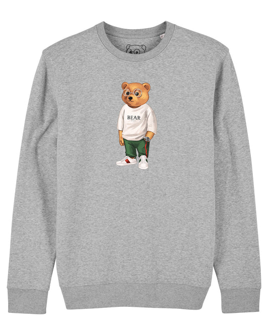 Organic Pullover Filou II. - Grey