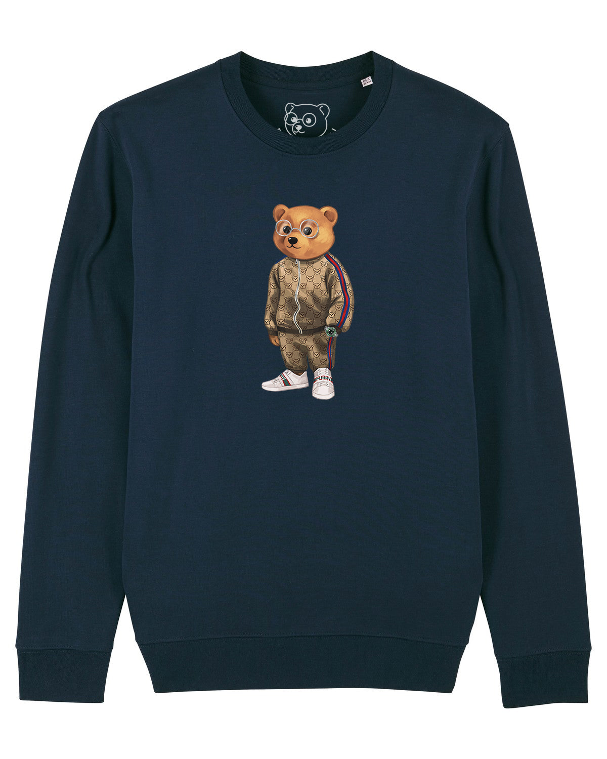 Organic Pullover Filou V. - Navy blue