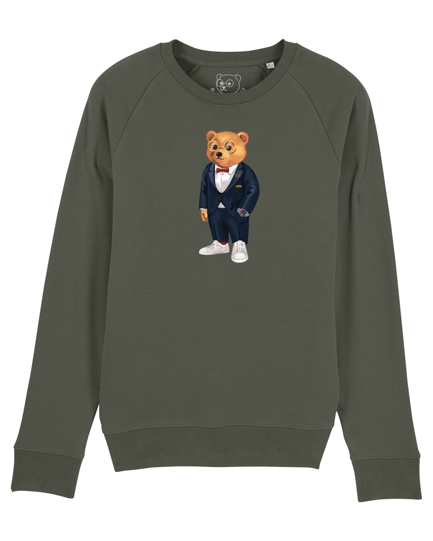 Organic Summer Pullover Filou XXXI. - Dusty olive
