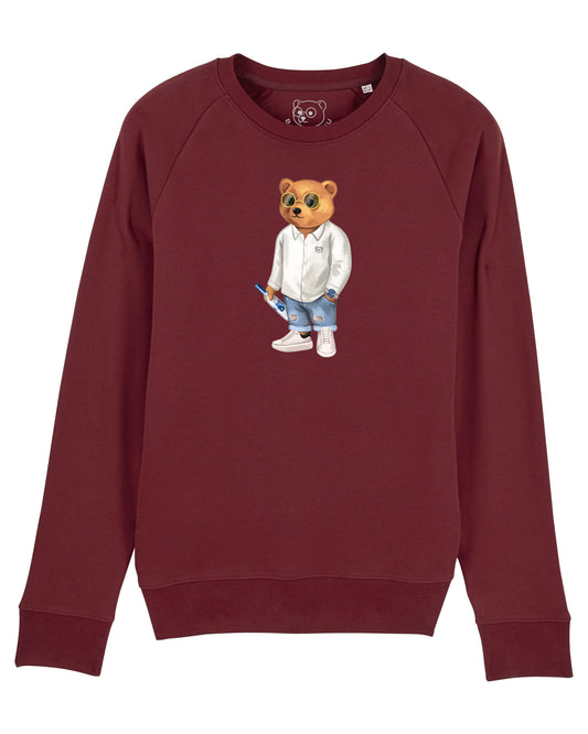 Organic Summer Pullover Filou XVIII. - Grape