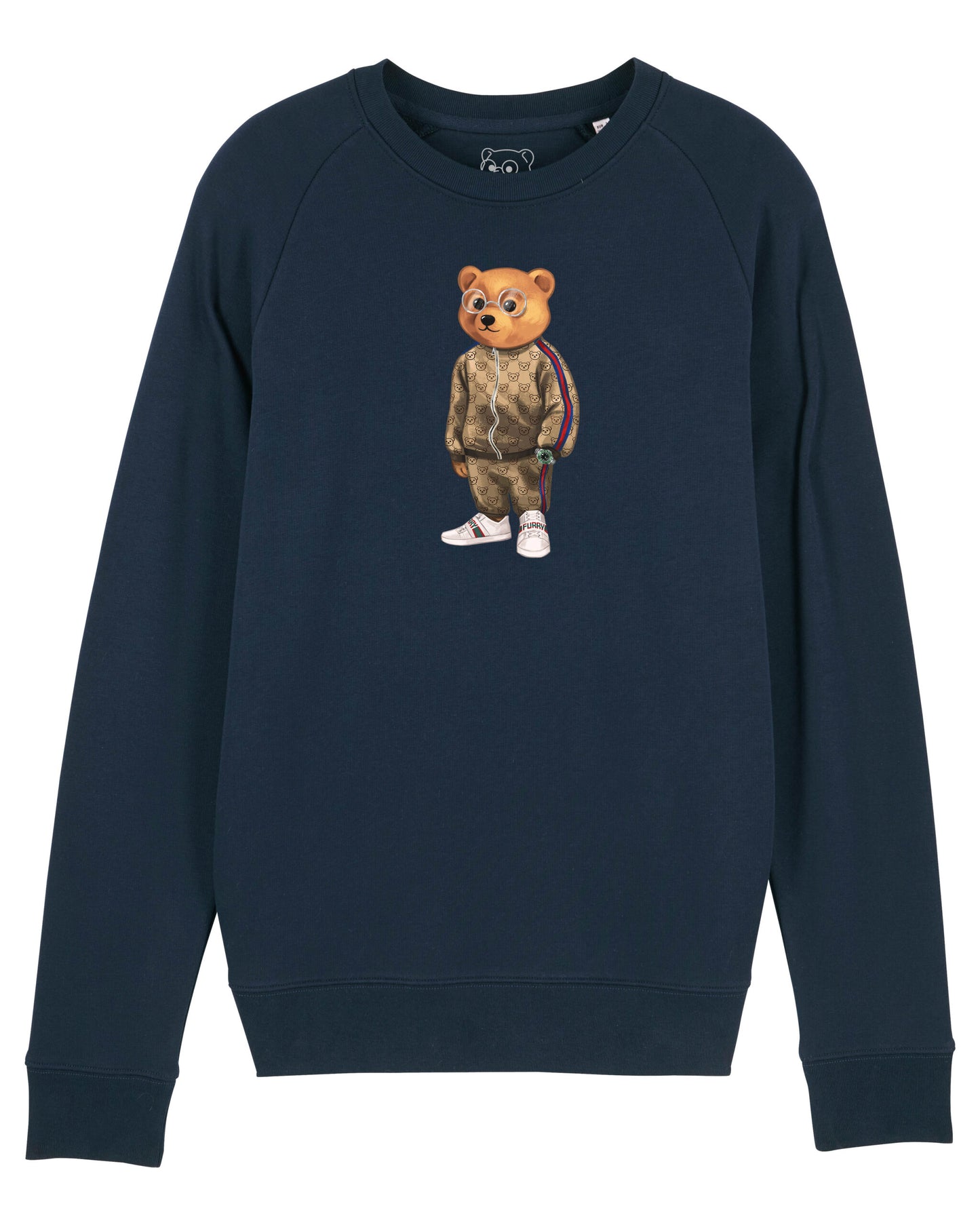 Organic Summer Pullover Filou V. - Navy blue