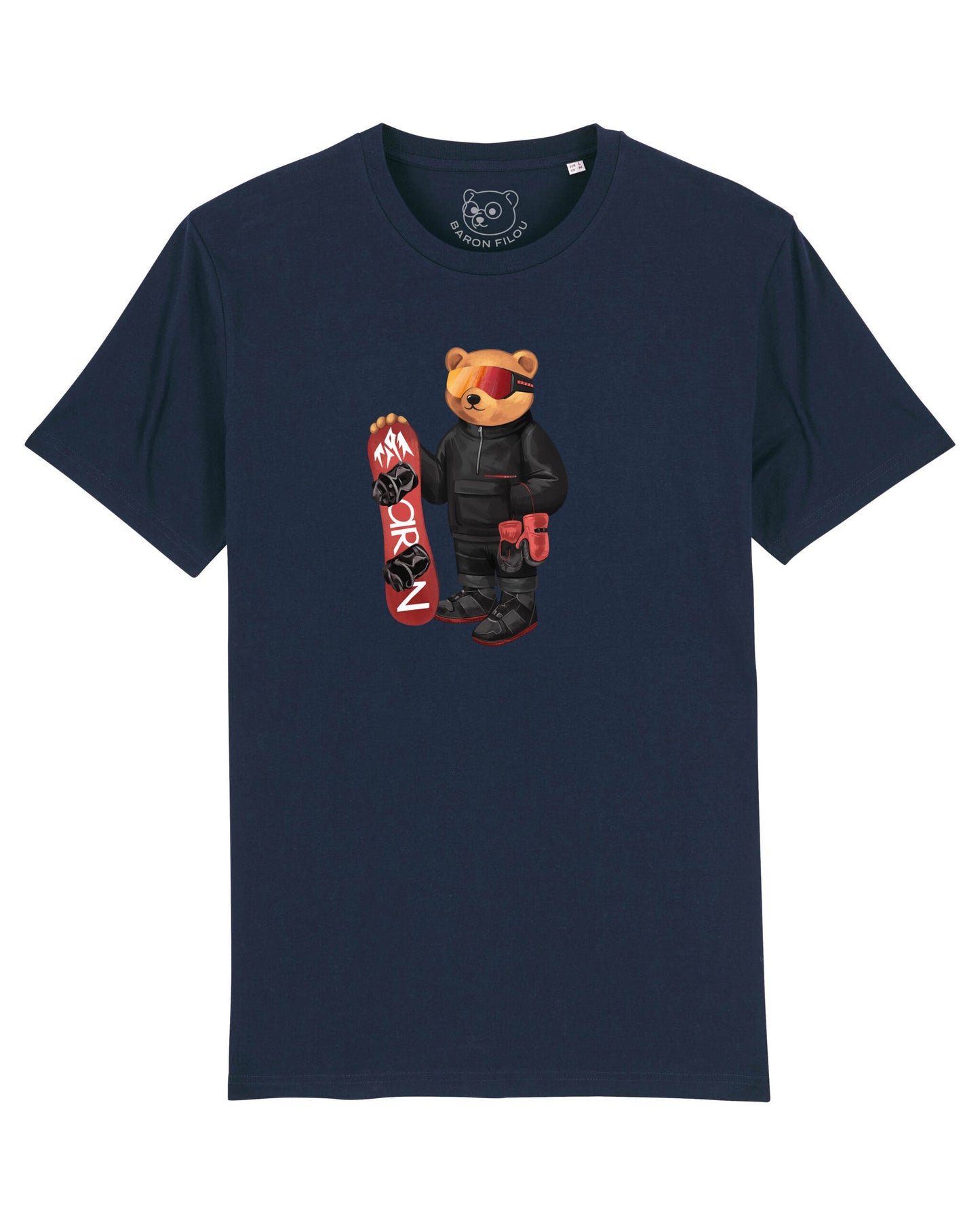 Organic T-Shirt Filou LXX. - Navy blue