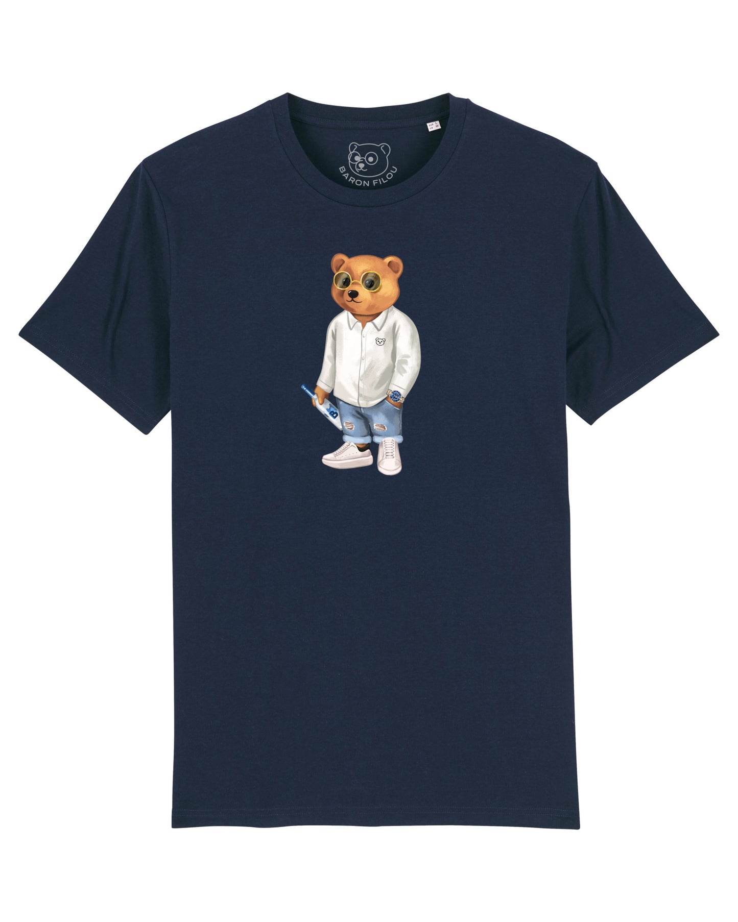 Organic T-Shirt Filou XVIII. - Navy blue