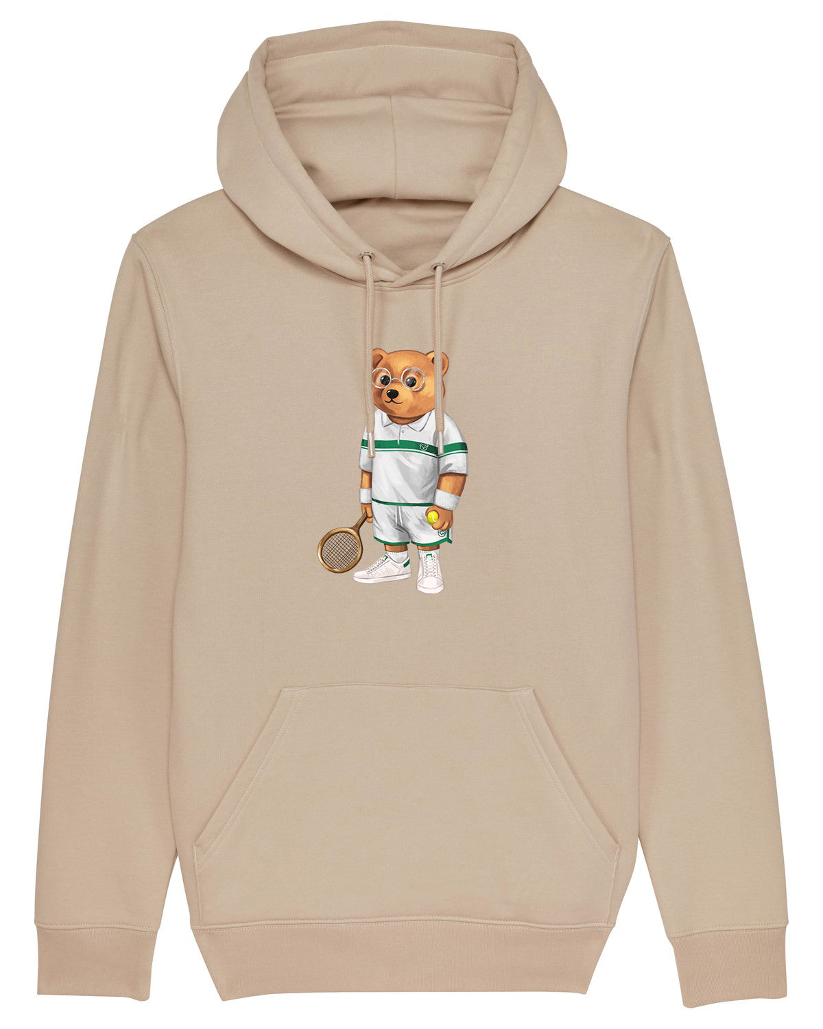 Organic Hoodie Filou XV. - Sand brown