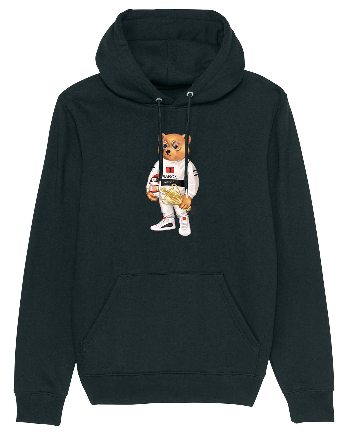 Organic Hoodie Filou XXVII. - Black