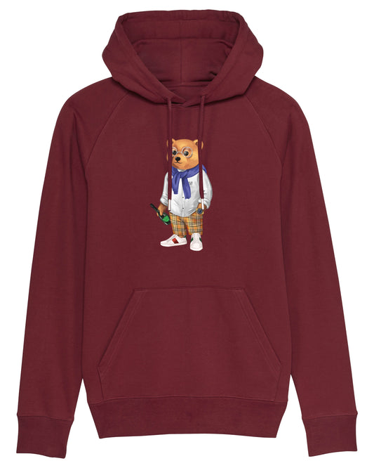 Organic Summer Hoodie Filou X. - Grape