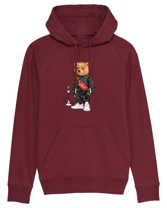 Organic Summer Hoodie Filou XI. - Grape