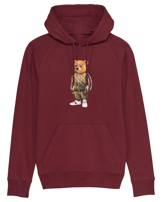 Organic Summer Hoodie Filou V. - Grape