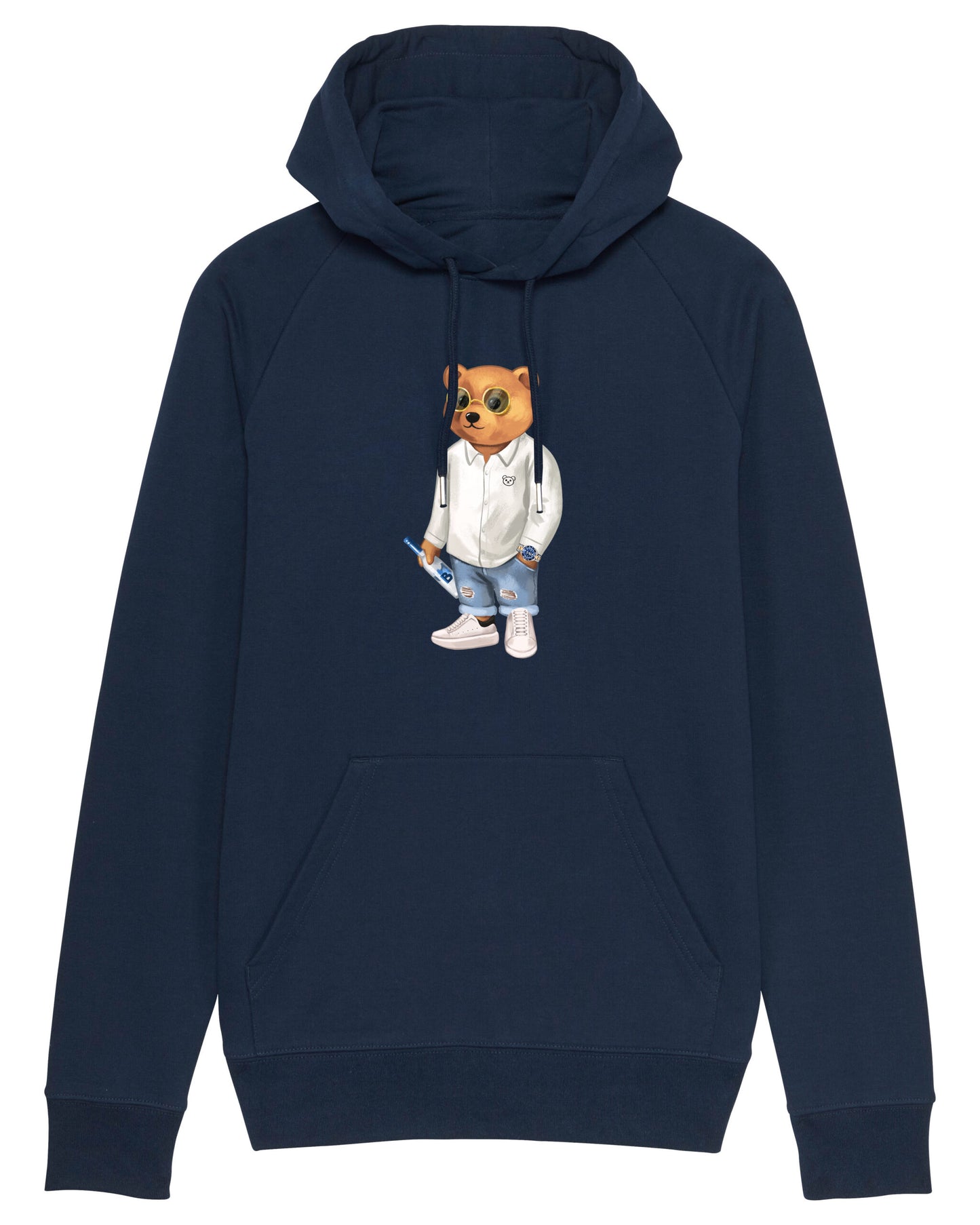 Organic Summer Hoodie Filou XVIII. - Navy blue