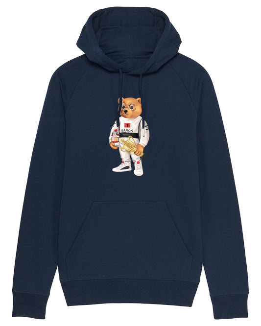 Organic Summer Hoodie Filou XXVII. - Navy blue