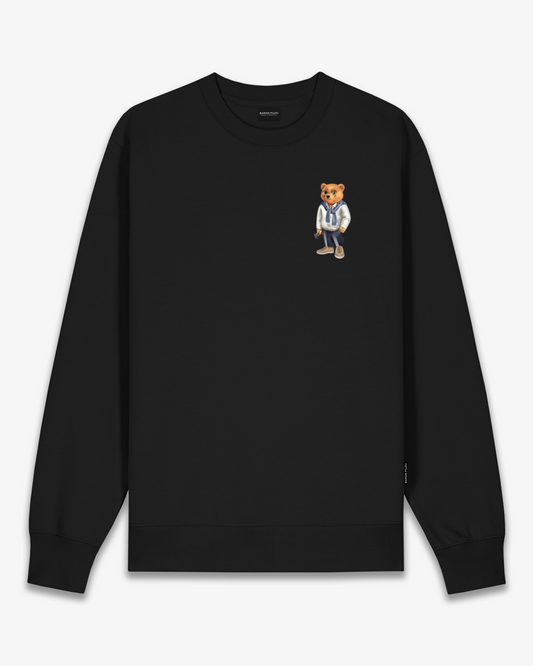 FW25 Chestprint Pullover Filou CLII. - Black