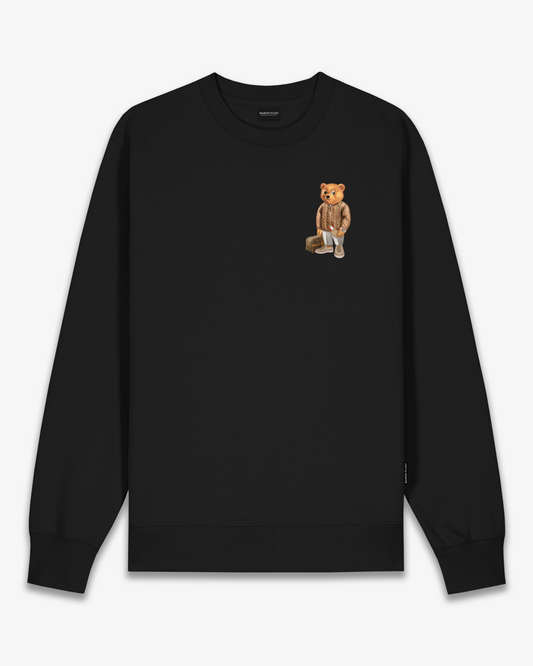 FW25 Chestprint Pullover Filou CXLVI. - Black