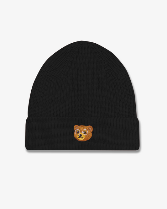 FW25 Cotton Beanie - Black