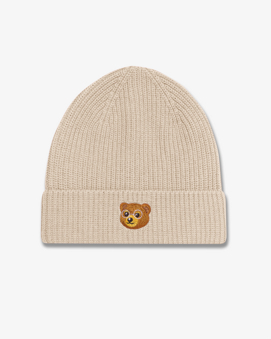 FW25 Cotton Beanie - Sand brown