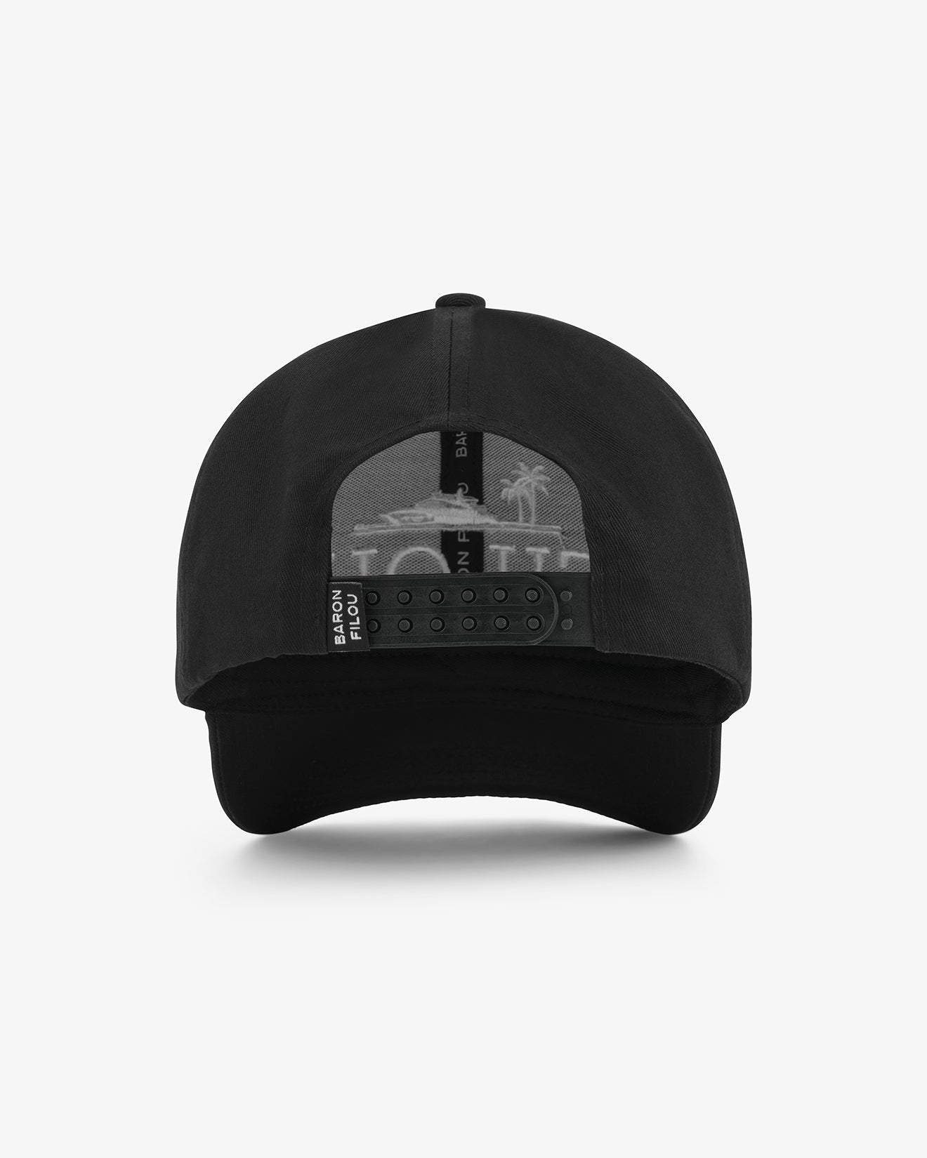 SS25 Cotton Cap FILOU Beach Club - Black