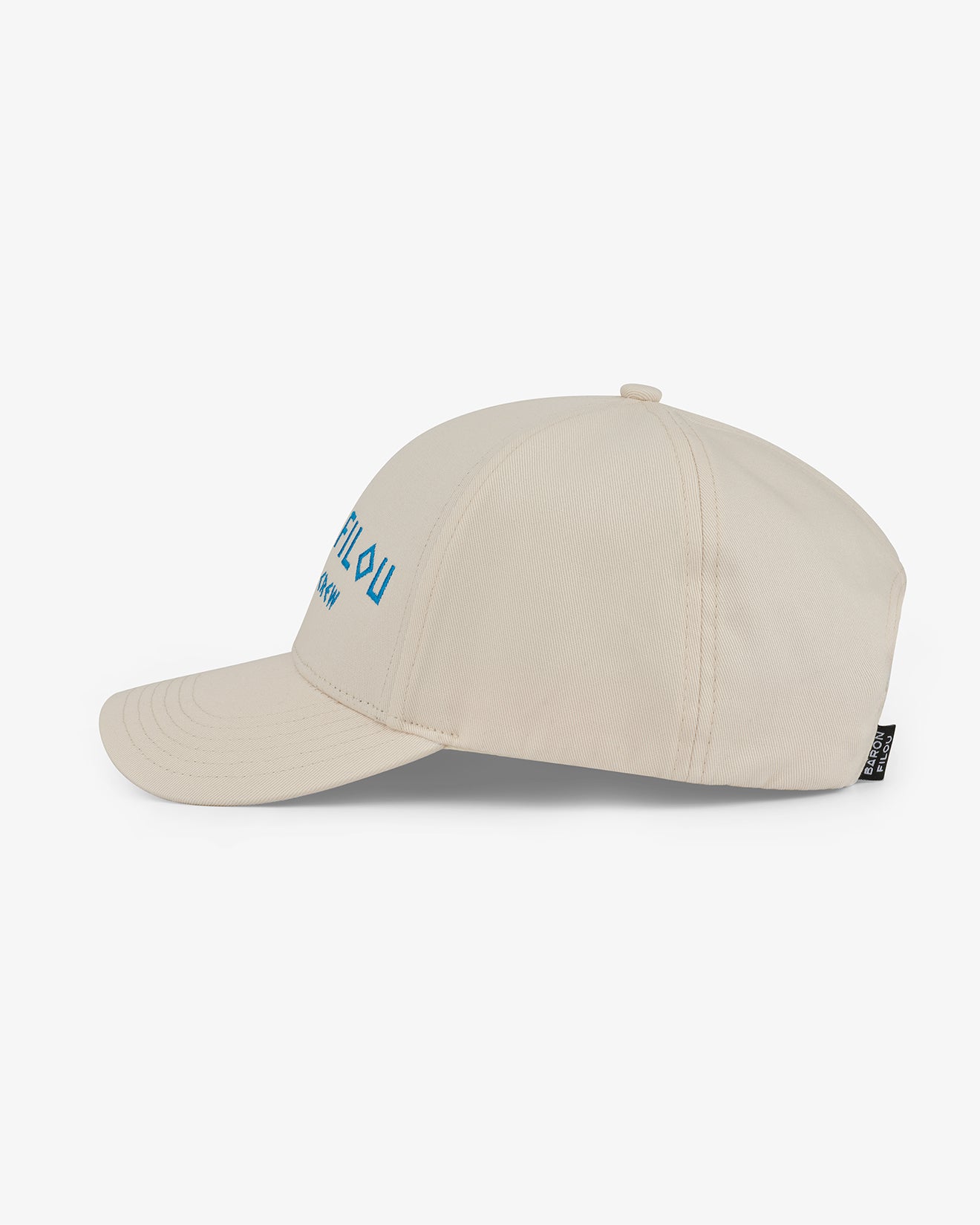 SS25 Cotton Cap Mykonos Crew - Pearl white
