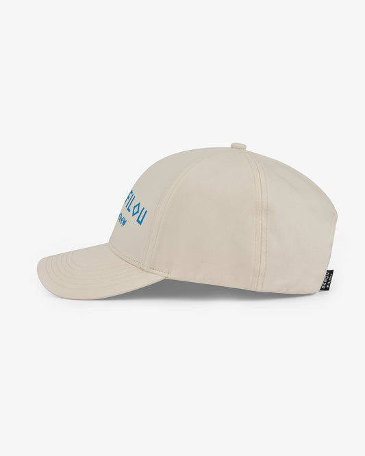SS25 Cotton Cap Mykonos Crew - Pearl white