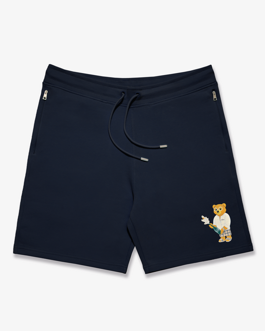 SS25 Embroidered Shorts Filou CXIV. - Navy blue