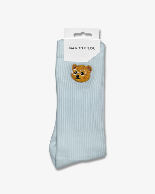 FW25 5-Pack Essential Socks - Frosted blue