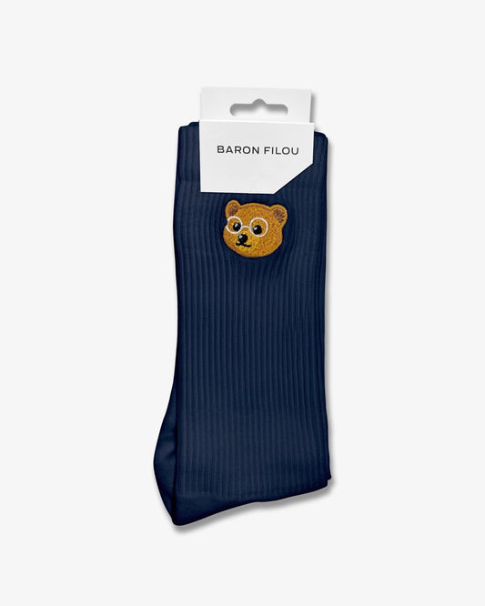 FW25 5-Pack Essential Socks - Navy blue