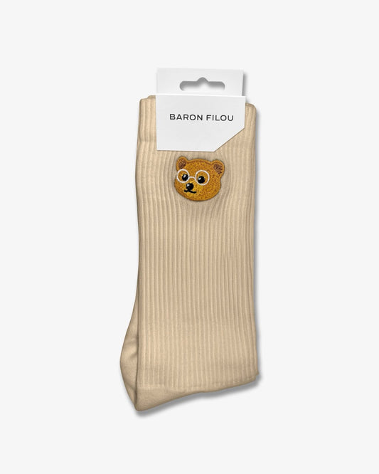 FW25 5-Pack Essential Socks - Sand brown