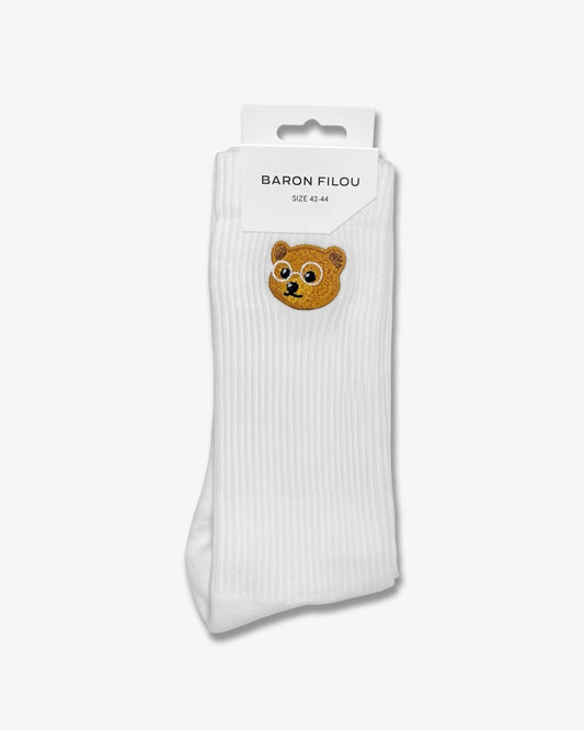 5-Pack Baron Filou Essential Socks - White
