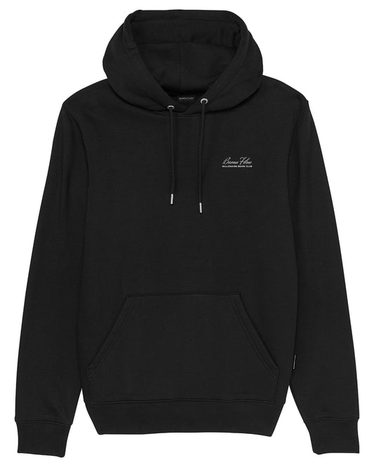 FW24 Organic Backprint Hoodie Filou CV. Euro - Black