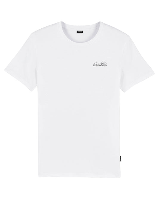 FW24 Organic T-Shirt Poster Backprint, Filou XCII. - White