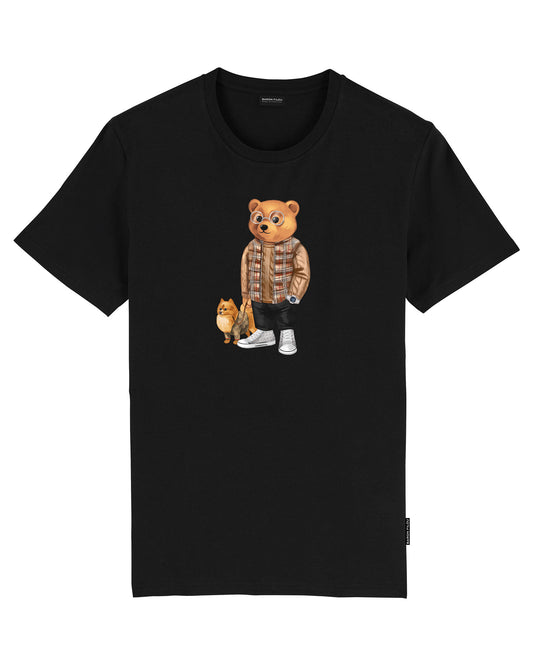 FW24 Organic T-Shirt Filou LXXXVII. - Black