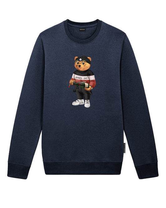 FW24 Organic Pullover Filou CV. - Imperial blue