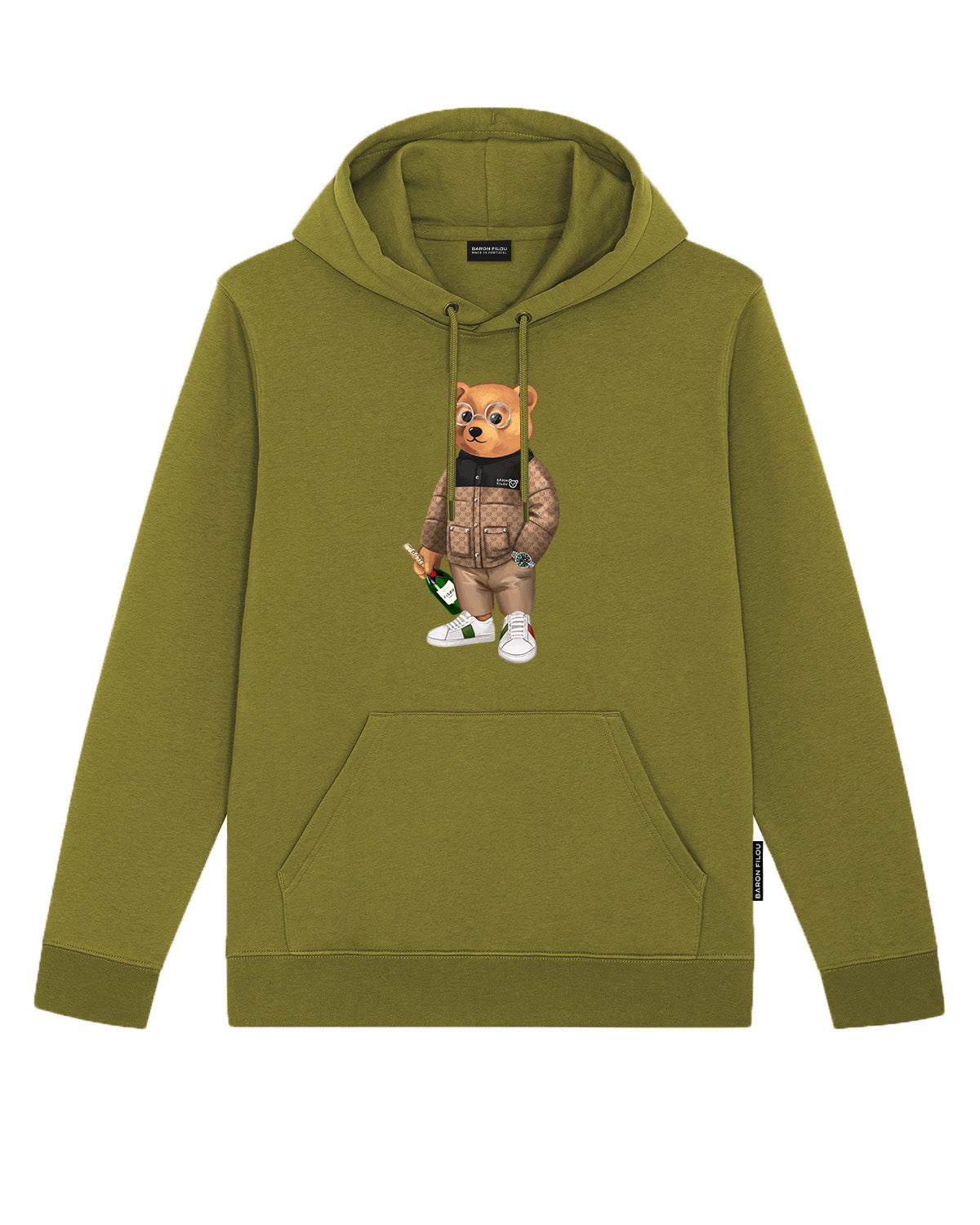 FW24 Organic Hoodie Filou CXVI. - Majestic moss
