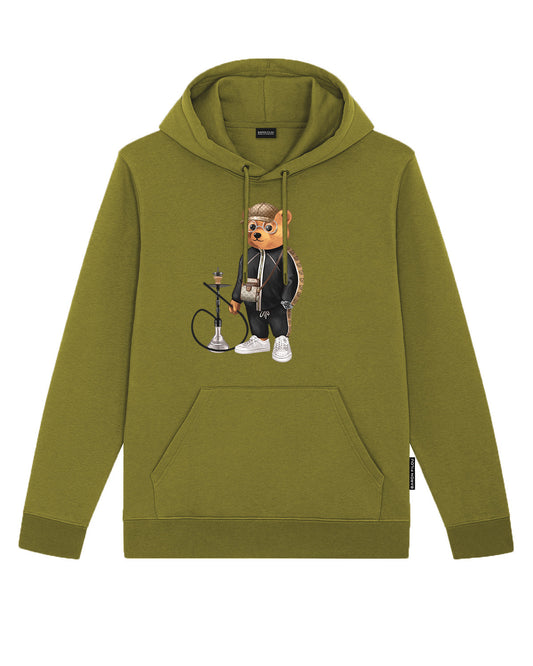 FW24 Organic Hoodie Filou LXXXIV. - Majestic moss