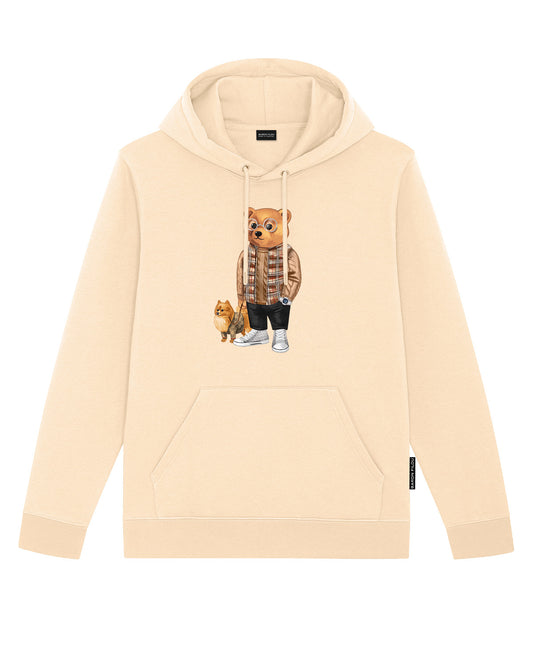 FW24 Organic Hoodie Filou LXXXVII. - Royal sand