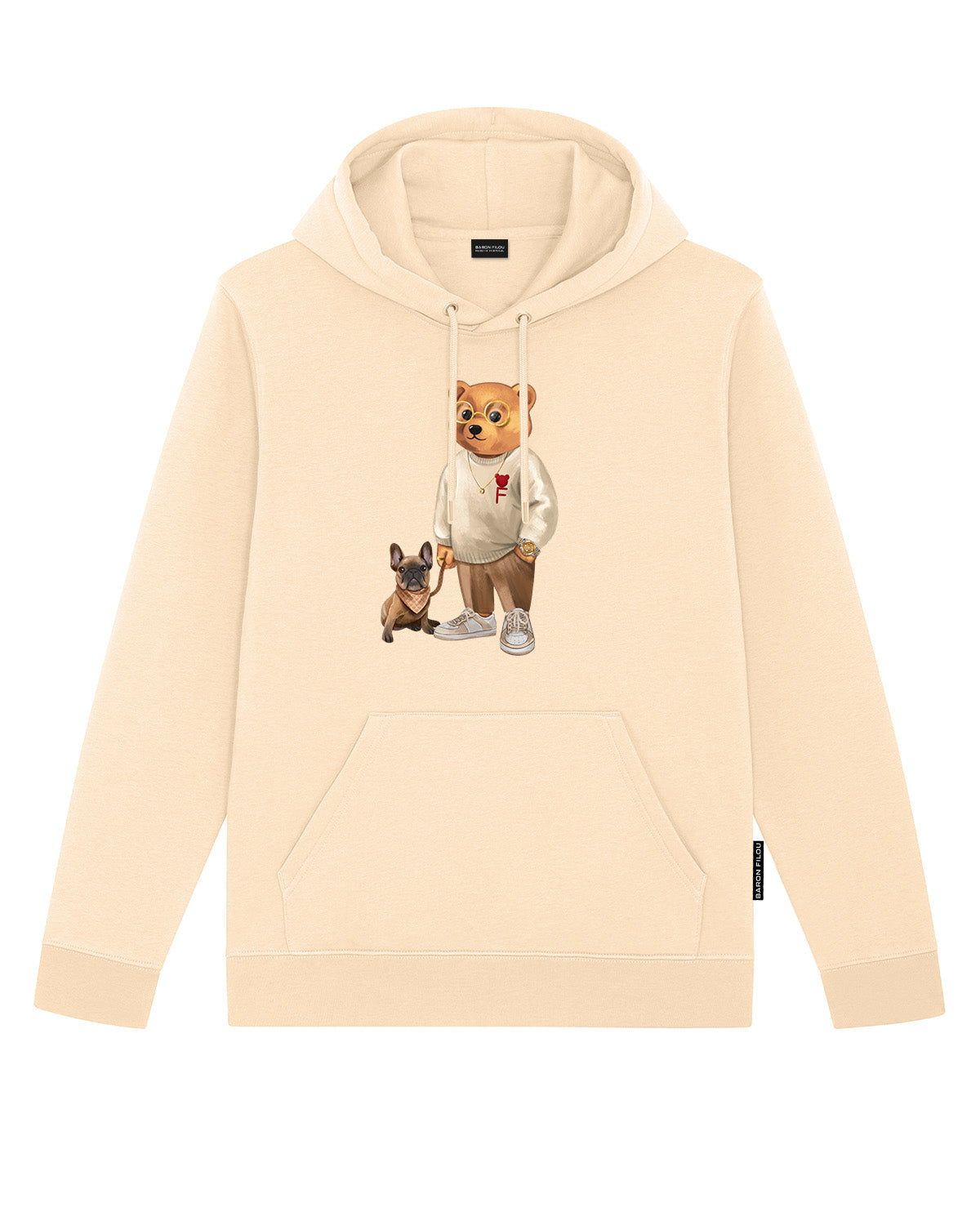 FW24 Organic Hoodie Filou LXXXVIII. - Royal sand