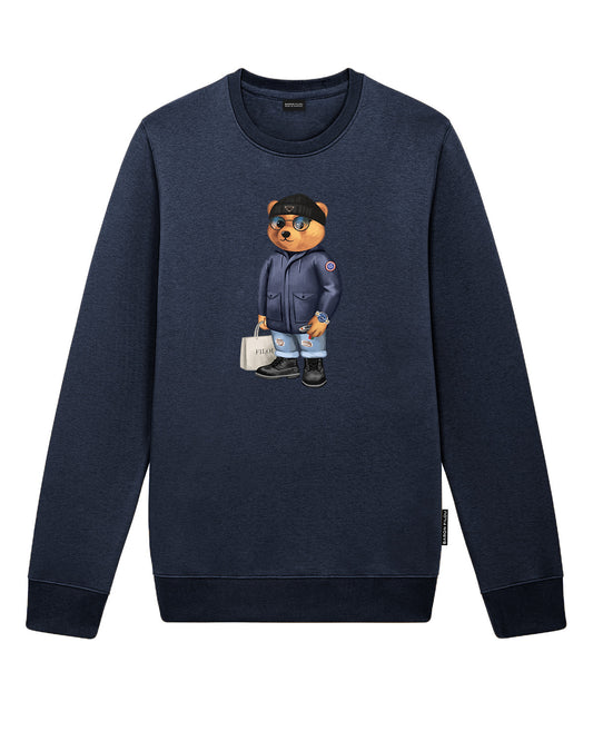 FW24 Organic Pullover Filou LXXXIX. - Imperial blue