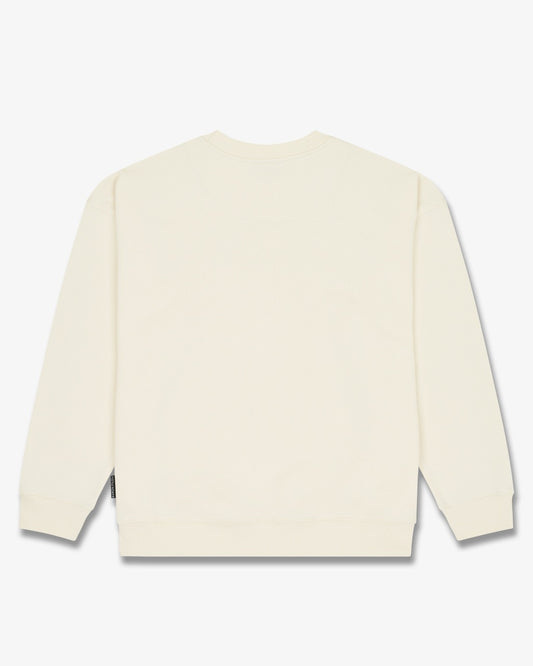 SS26 Oversized Pullover CAVIAR DEALER - Off-White