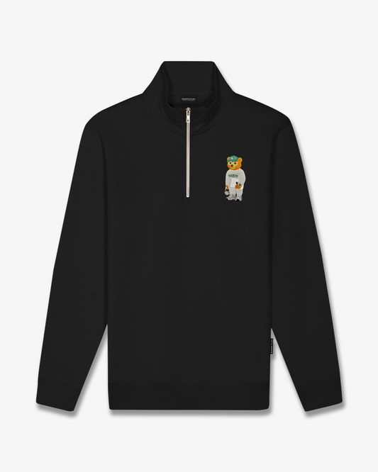 FW25 Half-Zip Filou CXLVII. - Black