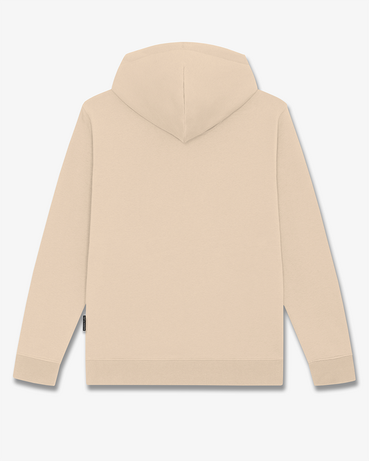 FW25 Embroidered Hoodie Filou CL. - Sand brown