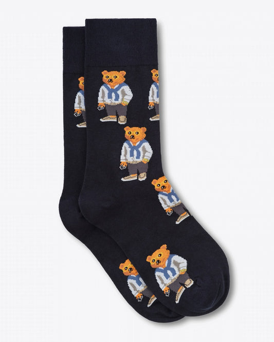 FW25 3-Pack Knit Socks Filou CLII. - Navy blue