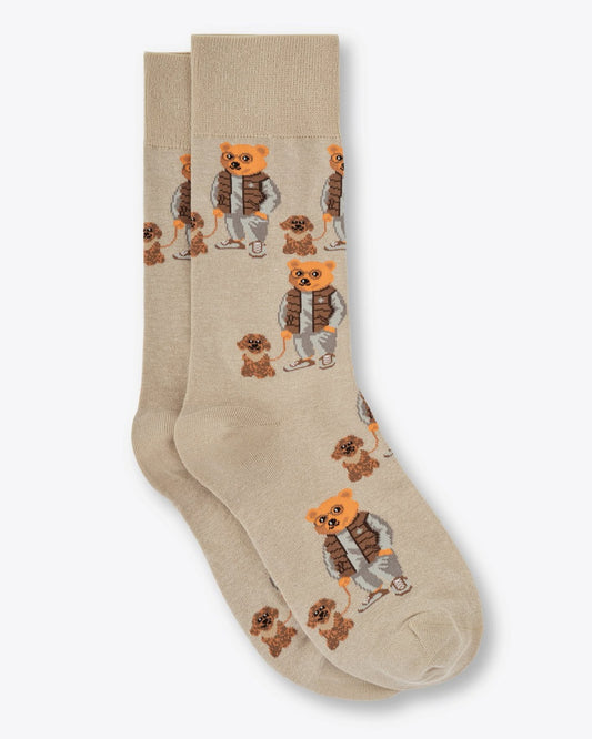 FW25 3-Pack Knit Socks Filou CL. - Sand brown