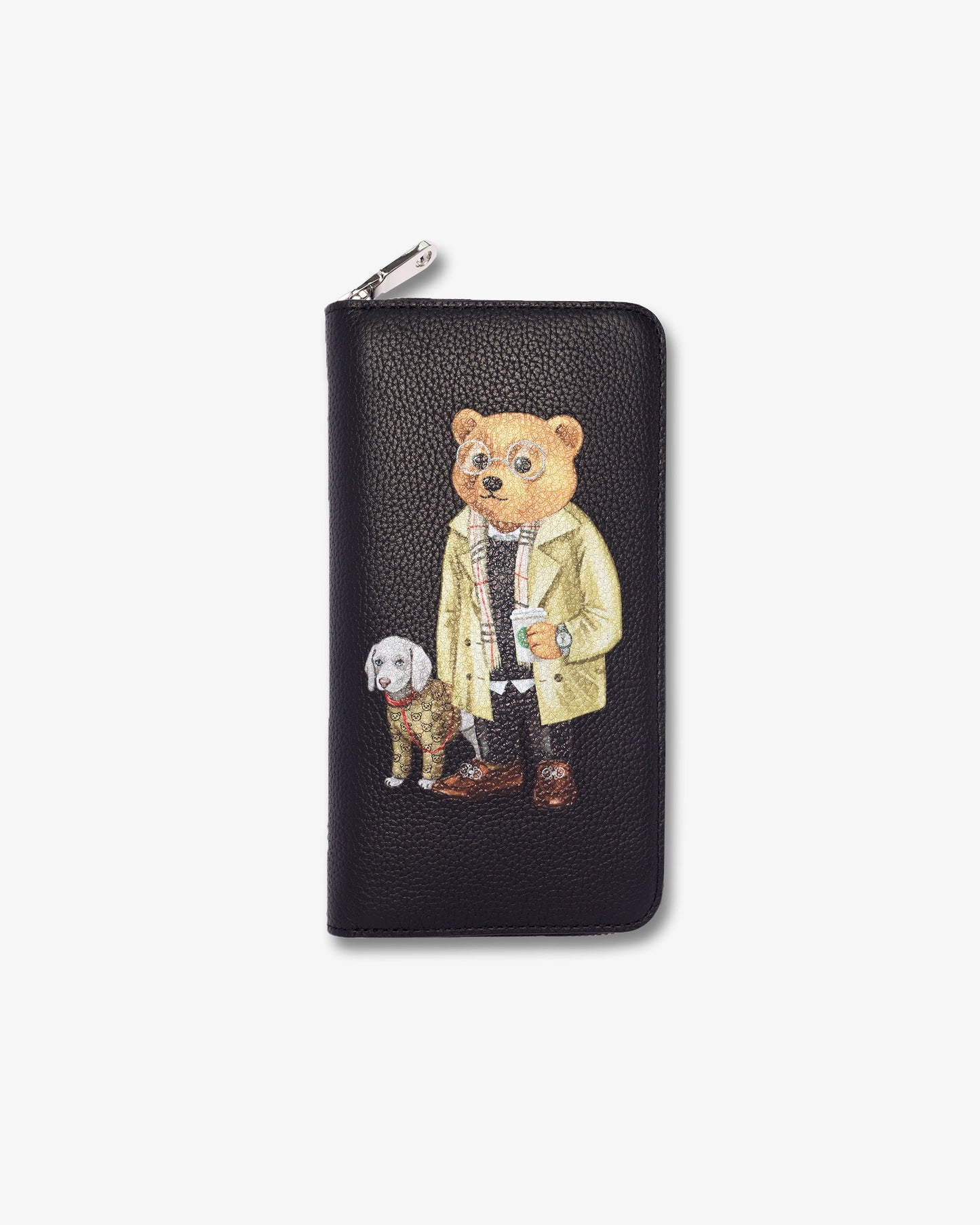 Leather Zip Wallet Filou IX.